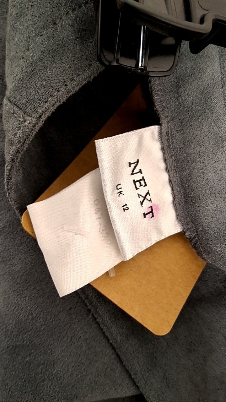 Next UK Skirt 12 Gray