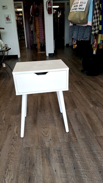 White Side Table