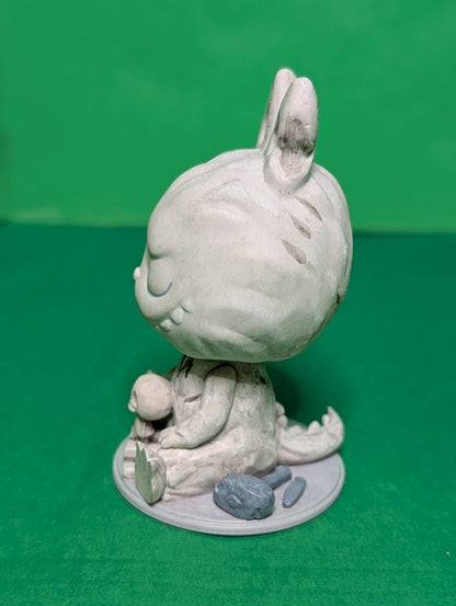 This is a Pop Mart Labubu "Sculpture" figure from THE MONSTERS Almost Hidden Series.