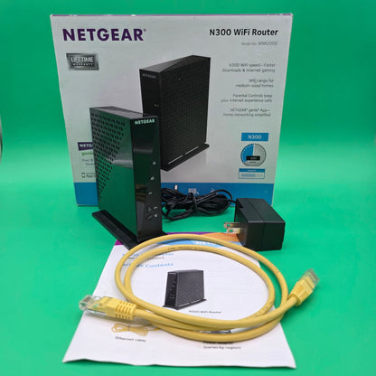 NETGEAR N300 WiFi Router WNR2000v5