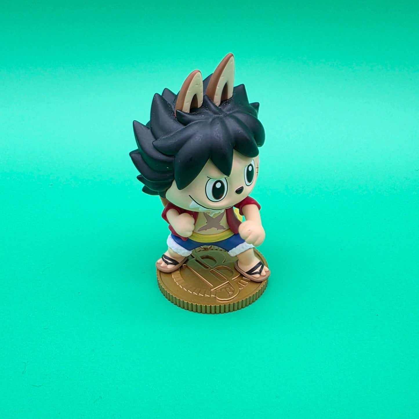 POP MART Labubu The Monsters x One Piece Figure - MONKEY.D.LUFFY