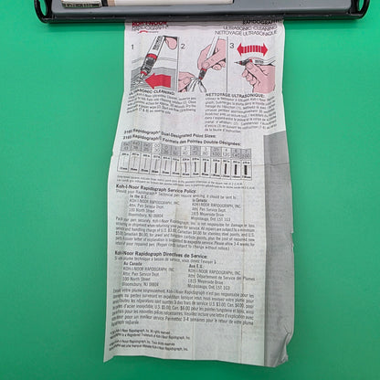 KOH-I-NOOR Technical Pens with no Ink