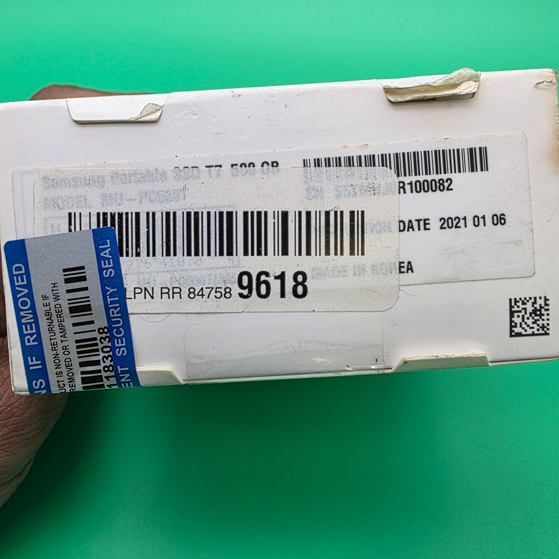 Samsung Portable SSD T7 500GB