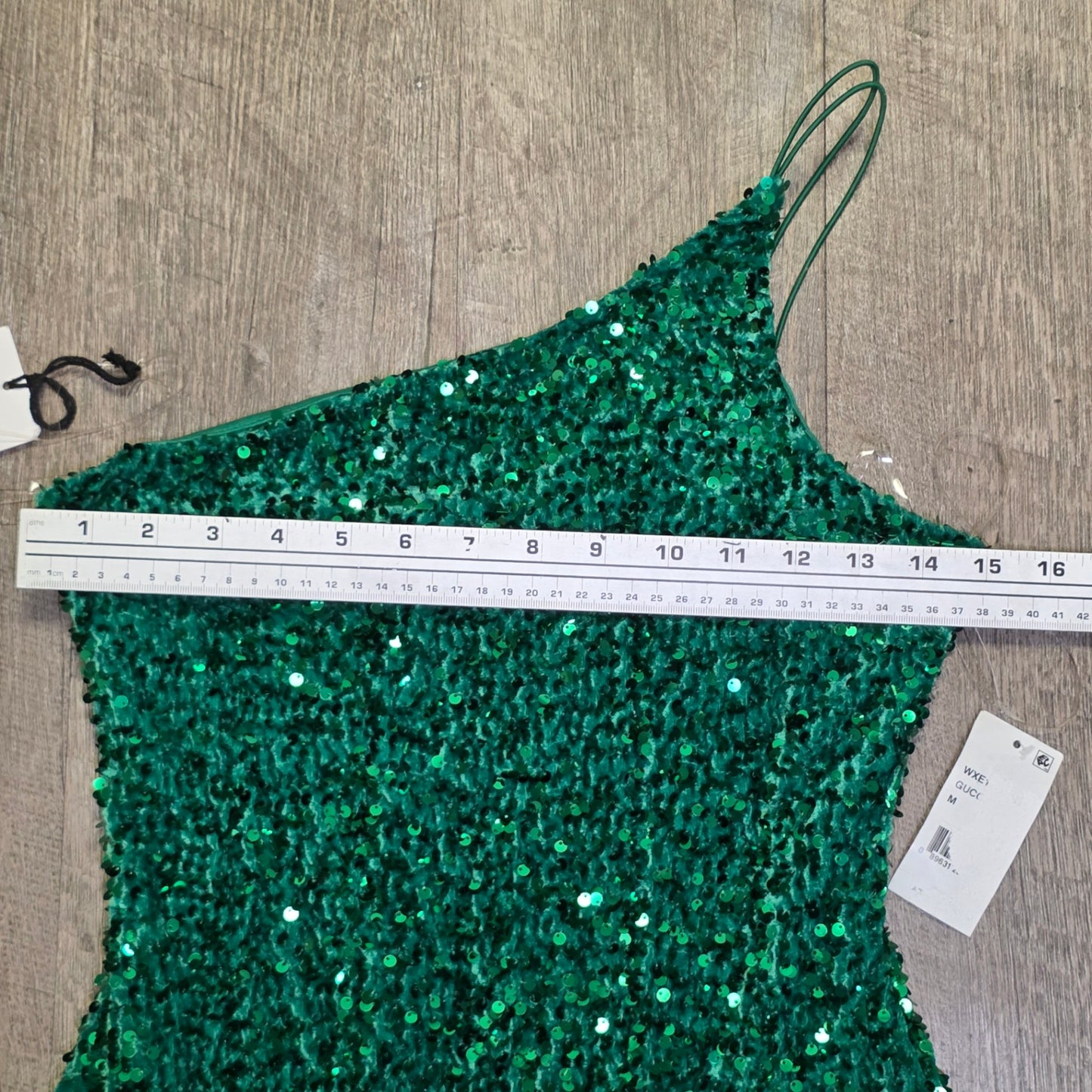 Midnight Doll Green Sequin Dress M