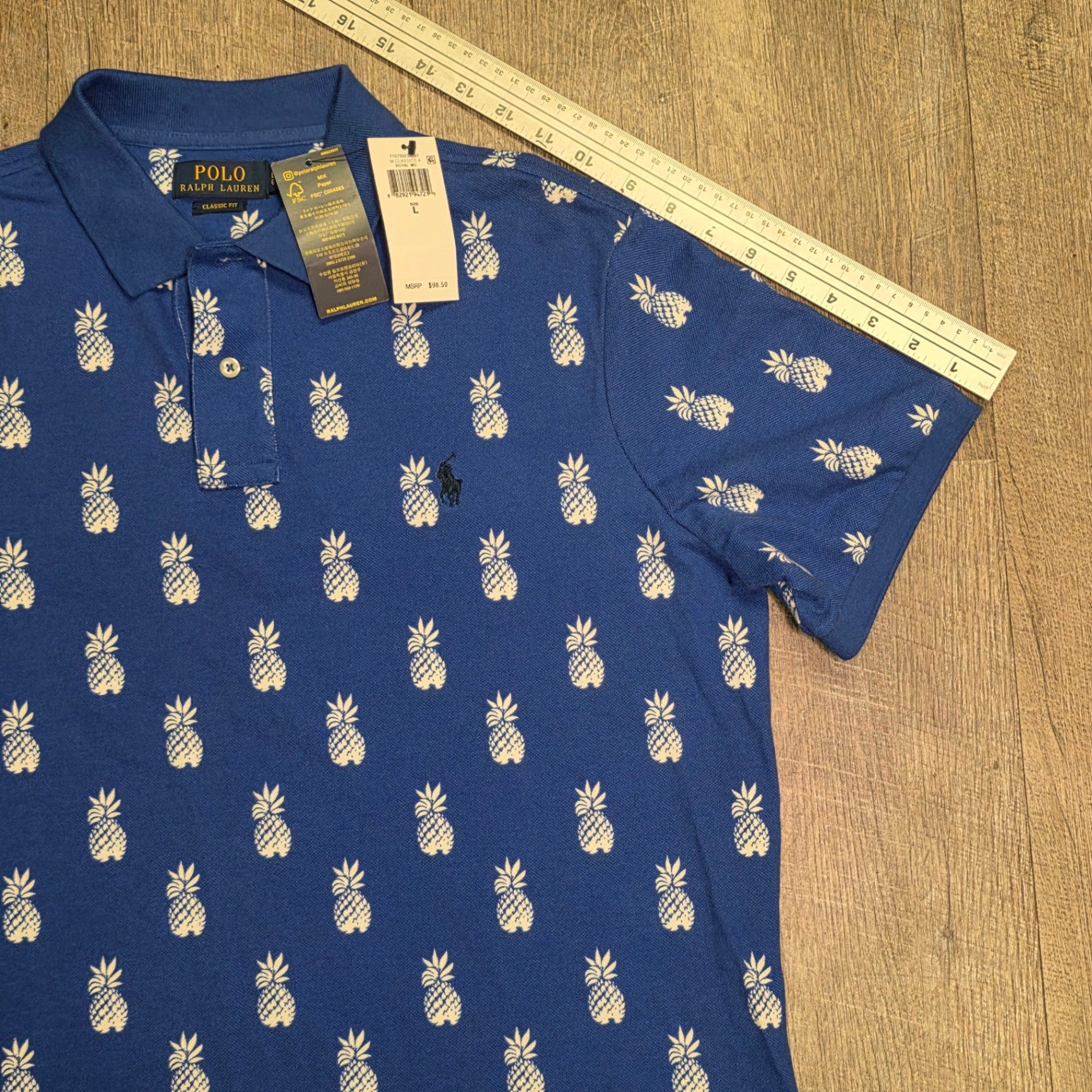 Polo Ralph Lauren Pineapple Polo LG