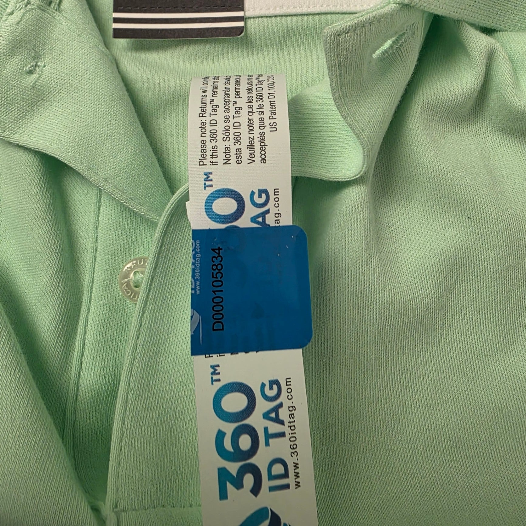 Nautica Light Green Polo  L