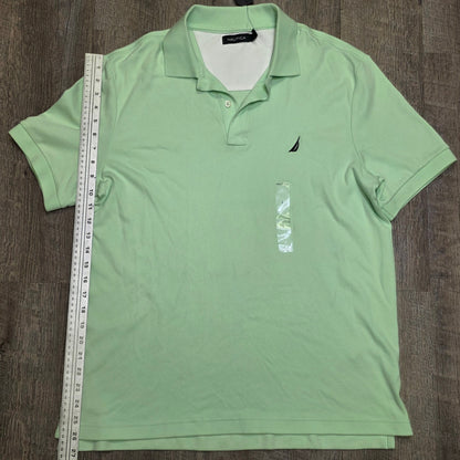 Nautica Light Green Polo  L