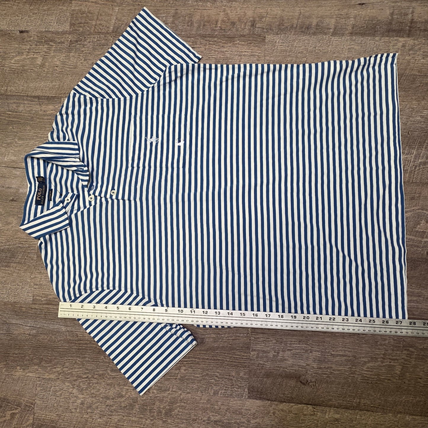 POLO Ralph Lauren  Blue/White Striped M