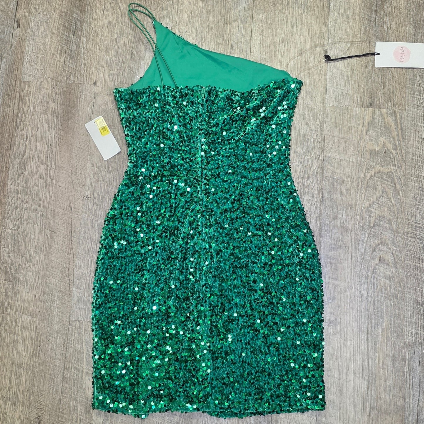 Midnight Doll Green Sequin Dress M