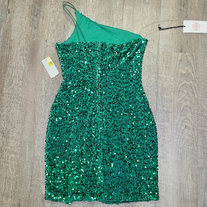 Midnight Doll Green Sequin Dress M