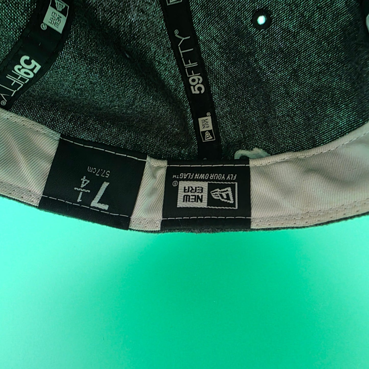 Gray Queens Hat New Era Hats 7 1/4
