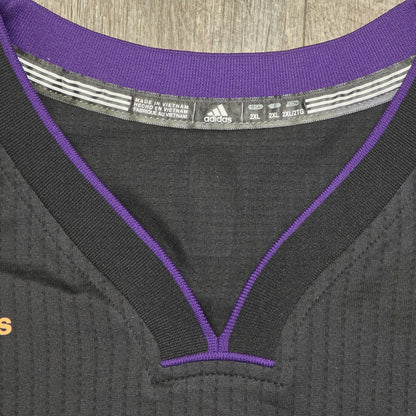 Kobe Bryant Hollywood Nights Lakers Adidas black sleeve Jersey Medium mamba NWOT