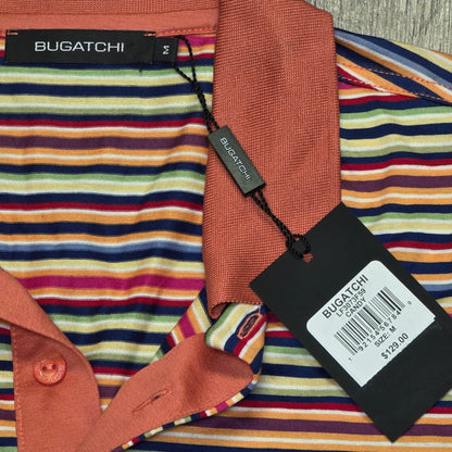 BUGATCHI Candy Multicolored Polo M