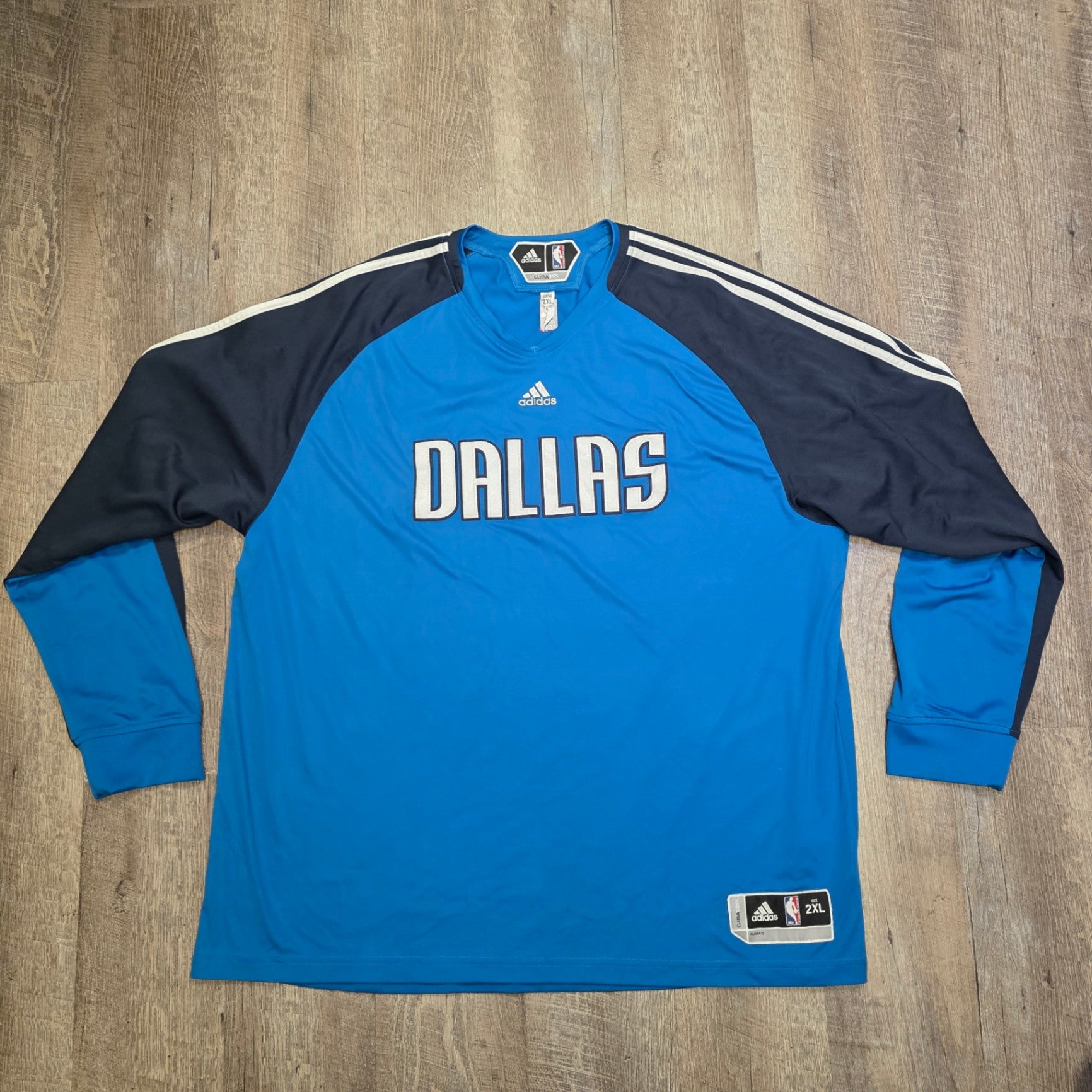 Adidas Mavs Warmup Shooting Jersey 2XL