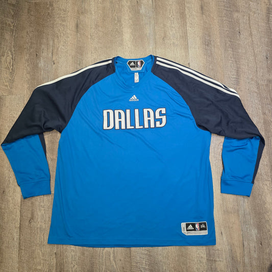 Adidas Mavs Warmup Shooting Jersey 2XL