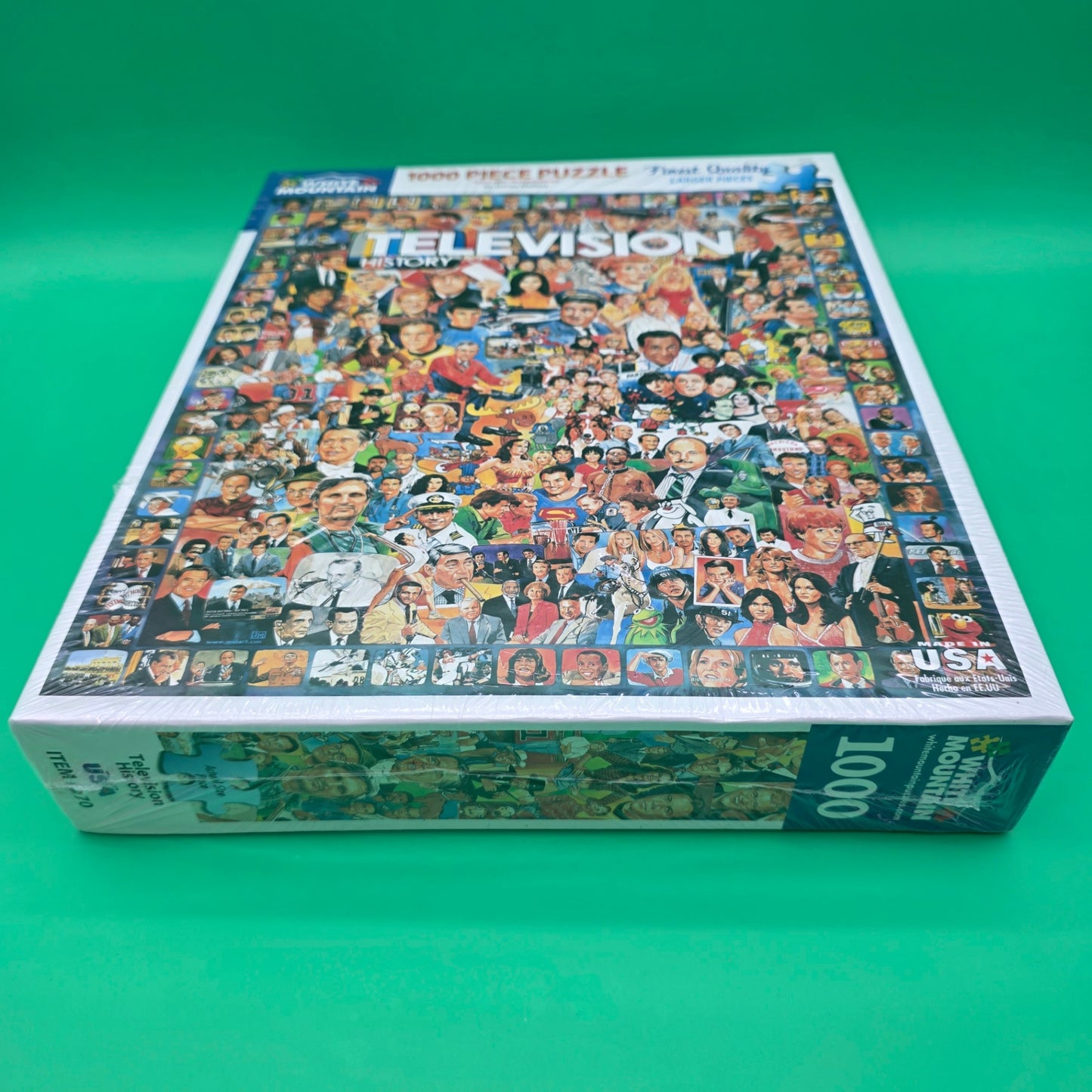 White Mountain TV History 1000 pieces