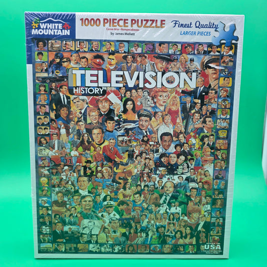 White Mountain TV History 1000 pieces puzzle