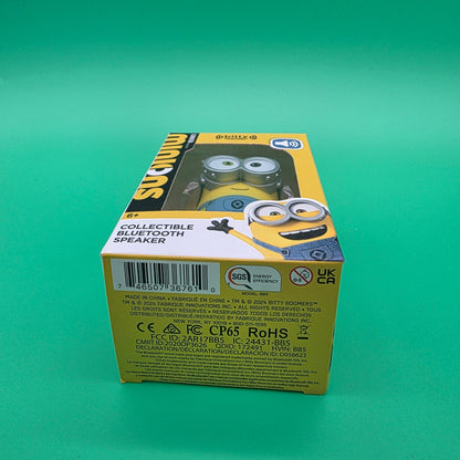 Genuine NEW Bitty Boomers Minions Collectible BlueTooth Speaker