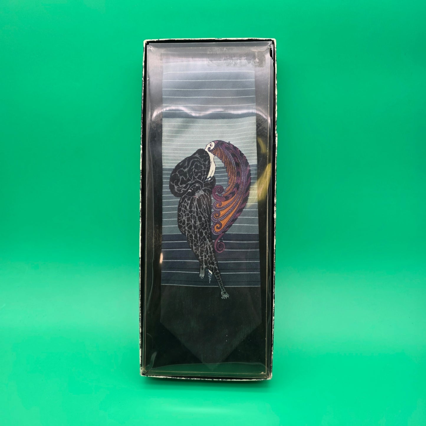 Erté Beauty and the Beast Inspired Tie