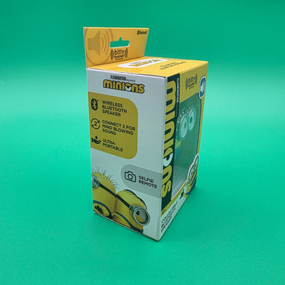 Genuine NEW Bitty Boomers Minions Collectible BlueTooth Speaker