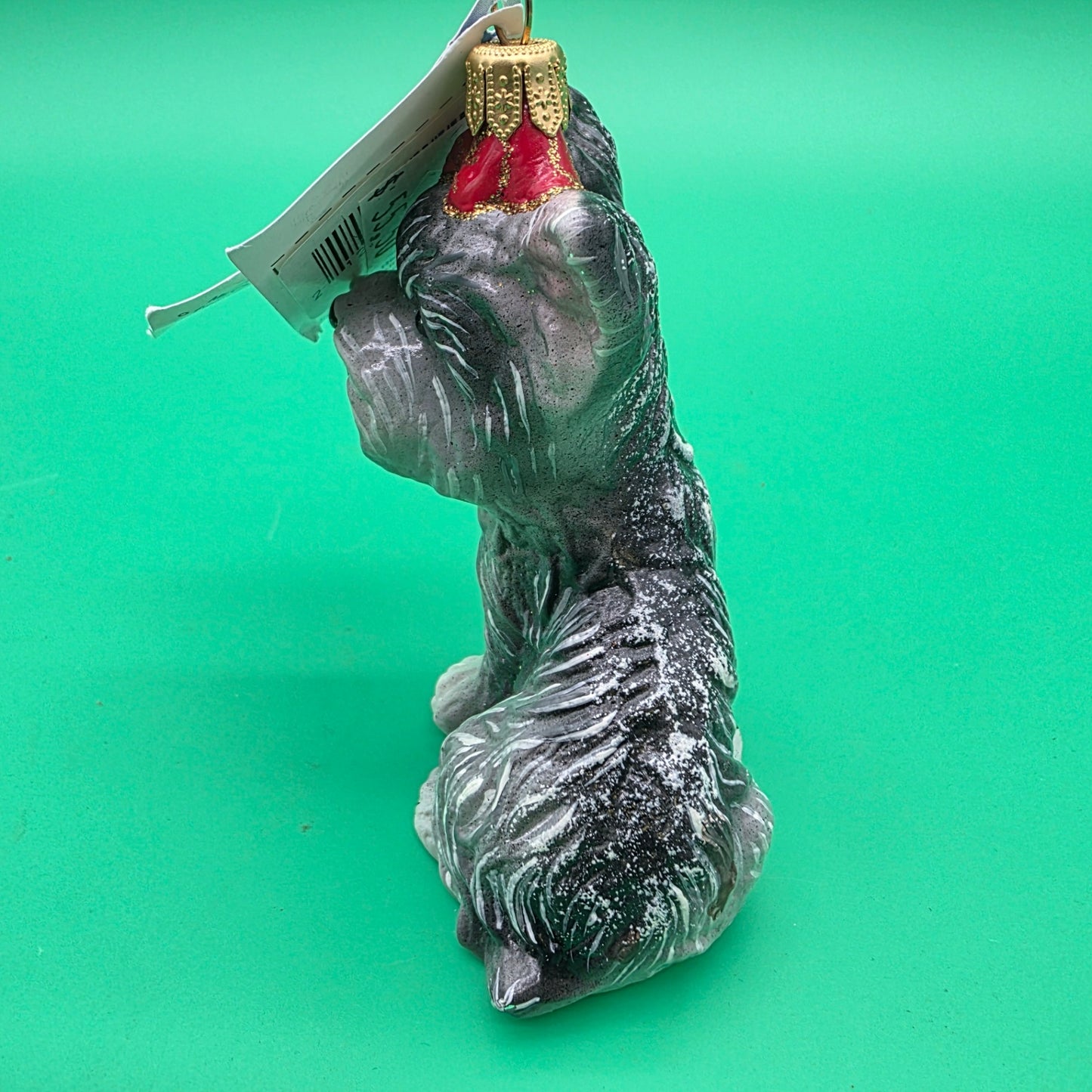 Vintage Christopher Radko glass ornament Yorkshire Terrier
