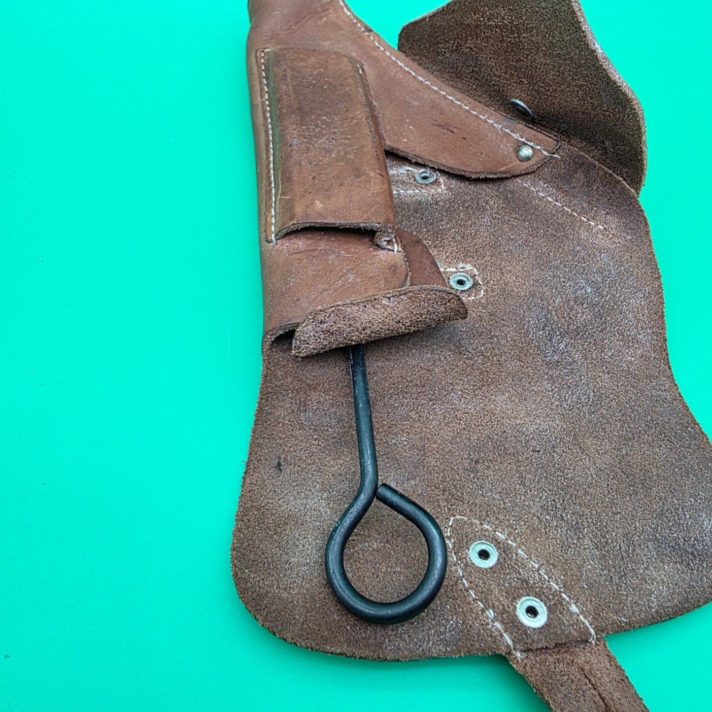 Vintage Hungarian FEG PA-63 Leather flap holster