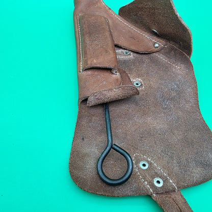 Vintage Hungarian FEG PA-63 Leather flap holster