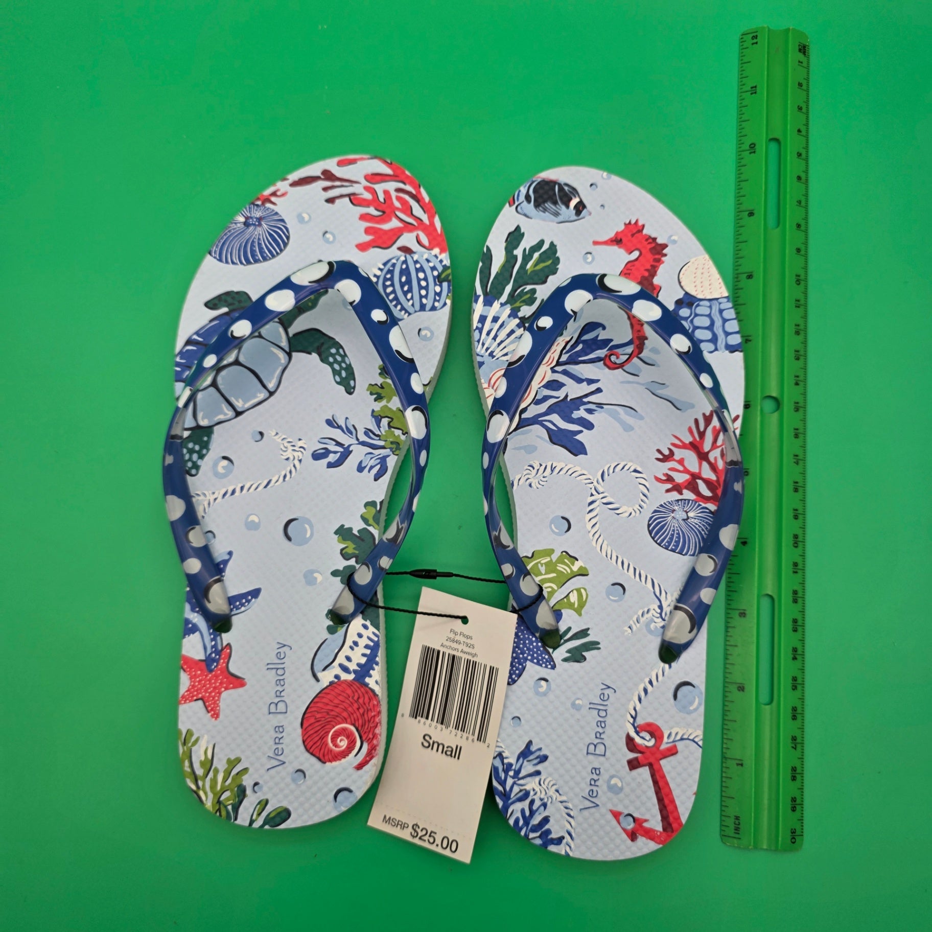 Vera Bradley Anchors Aweigh size Small 
