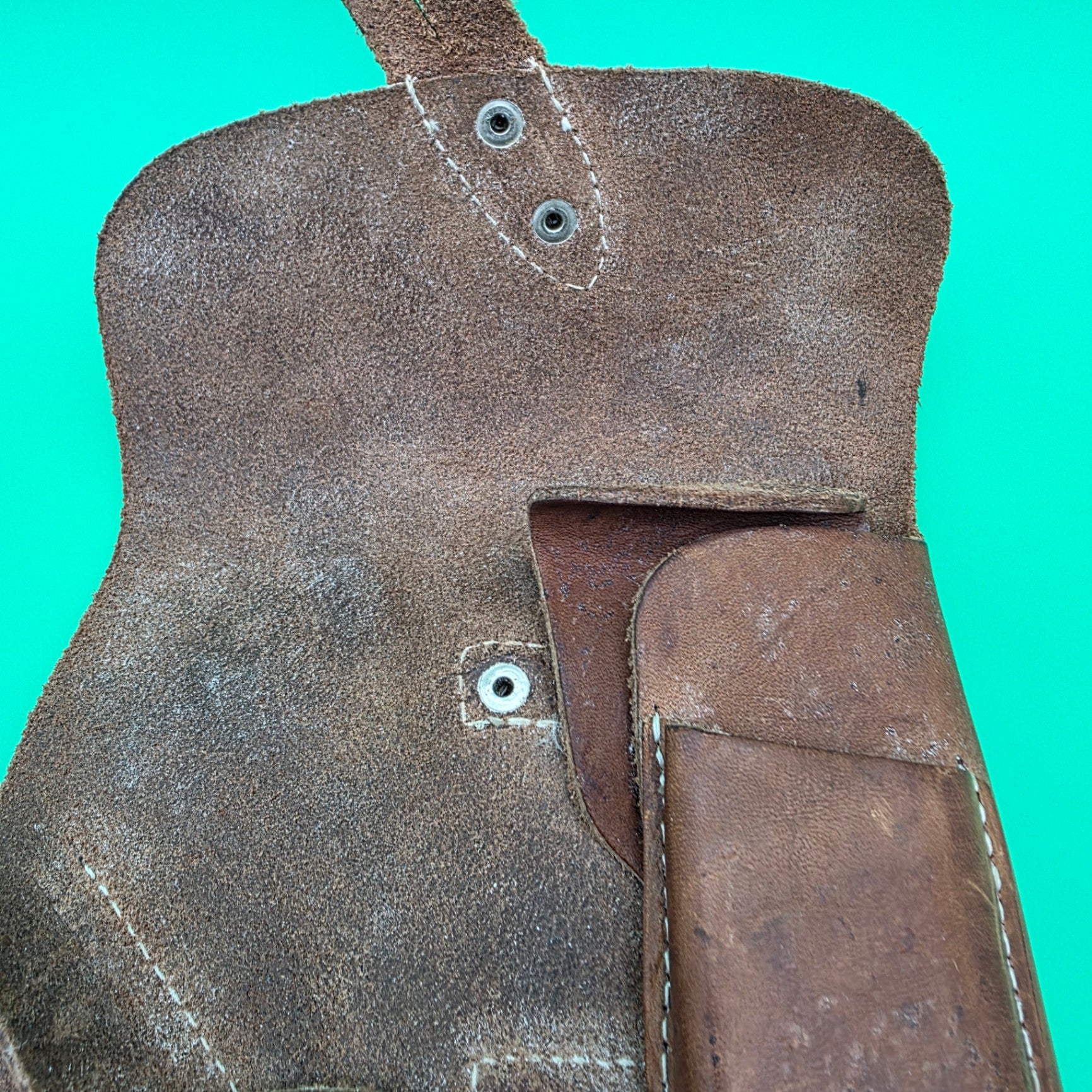 Vintage Hungarian FEG PA-63 Leather flap holster