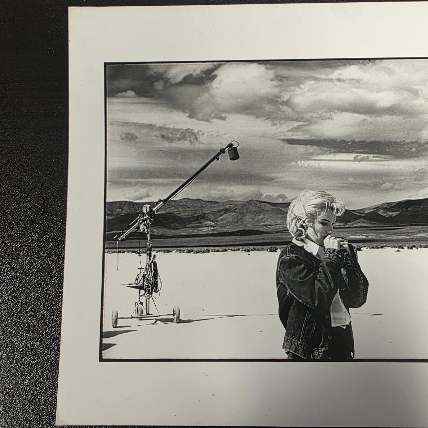 Iconic black-and-white photograph of Marilyn Monroe