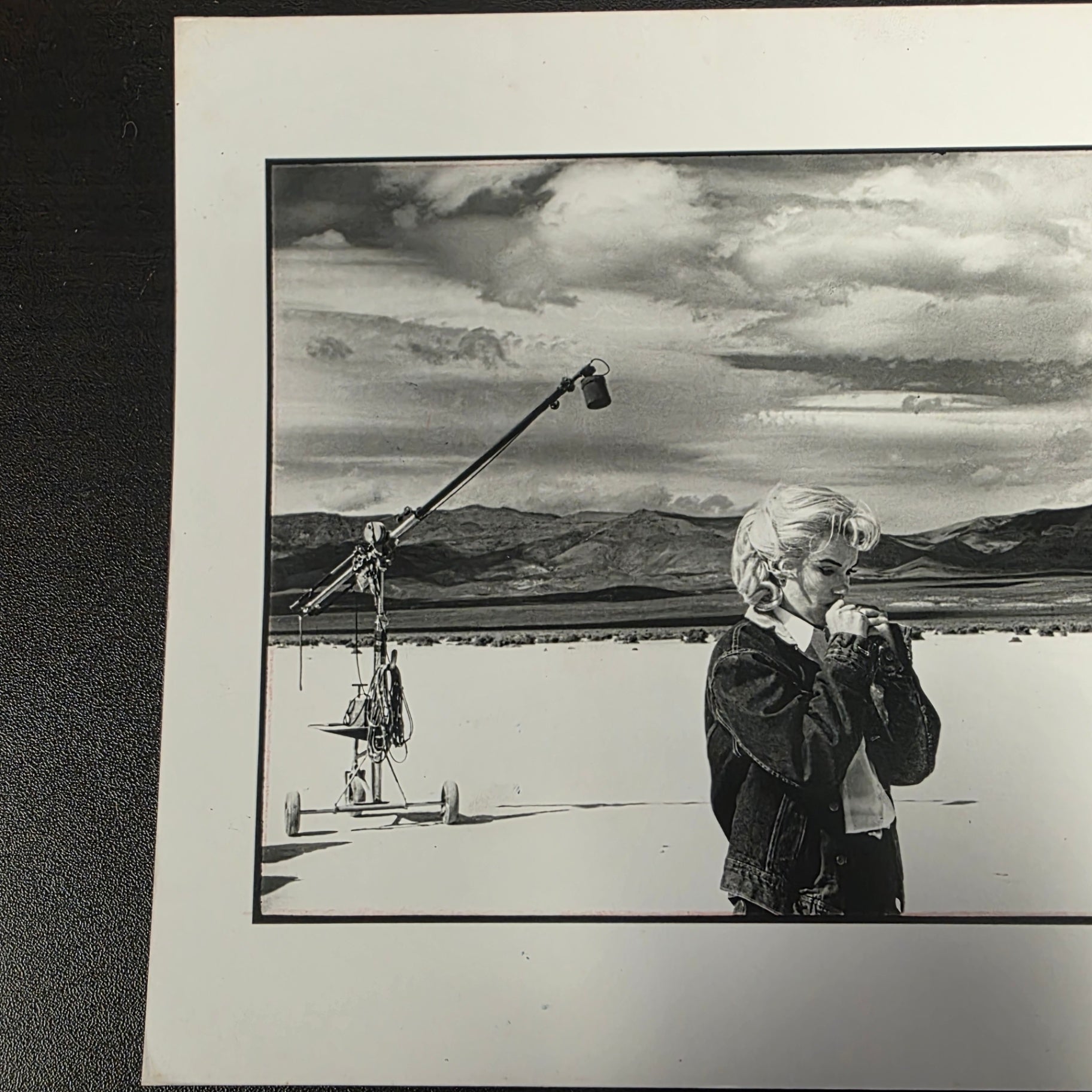 Iconic black-and-white photograph of Marilyn Monroe