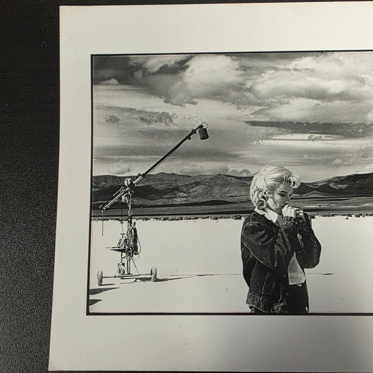 Iconic black-and-white photograph of Marilyn Monroe