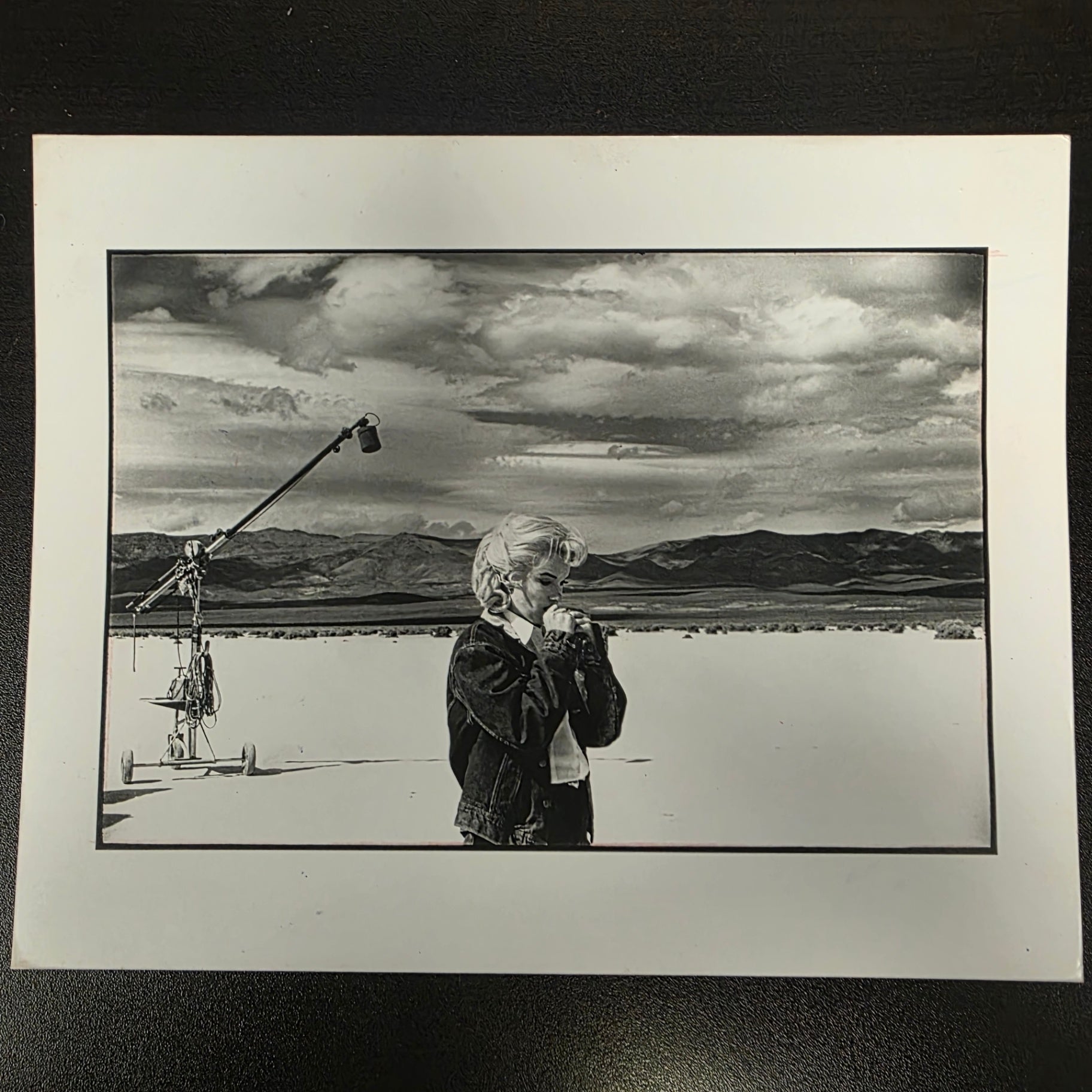 Iconic black-and-white photograph of Marilyn Monroe