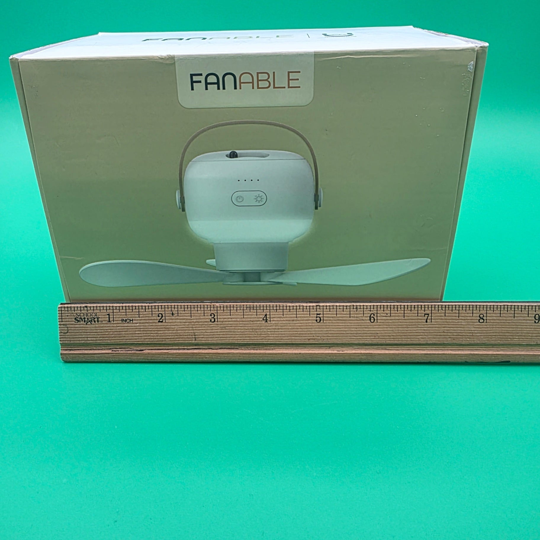 Uspeaker Fanable Rechargeable Personal Fan with light