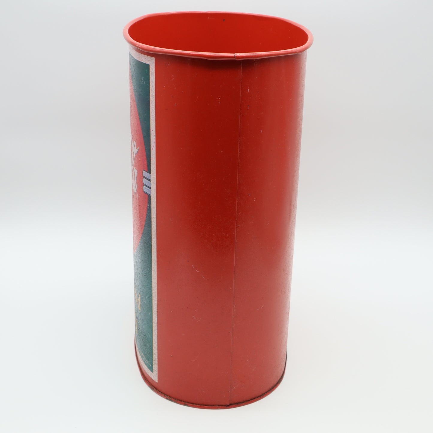  Coca-Cola Vintage Style Metal Wastebasket Trash Can Red Delicious and Refreshing