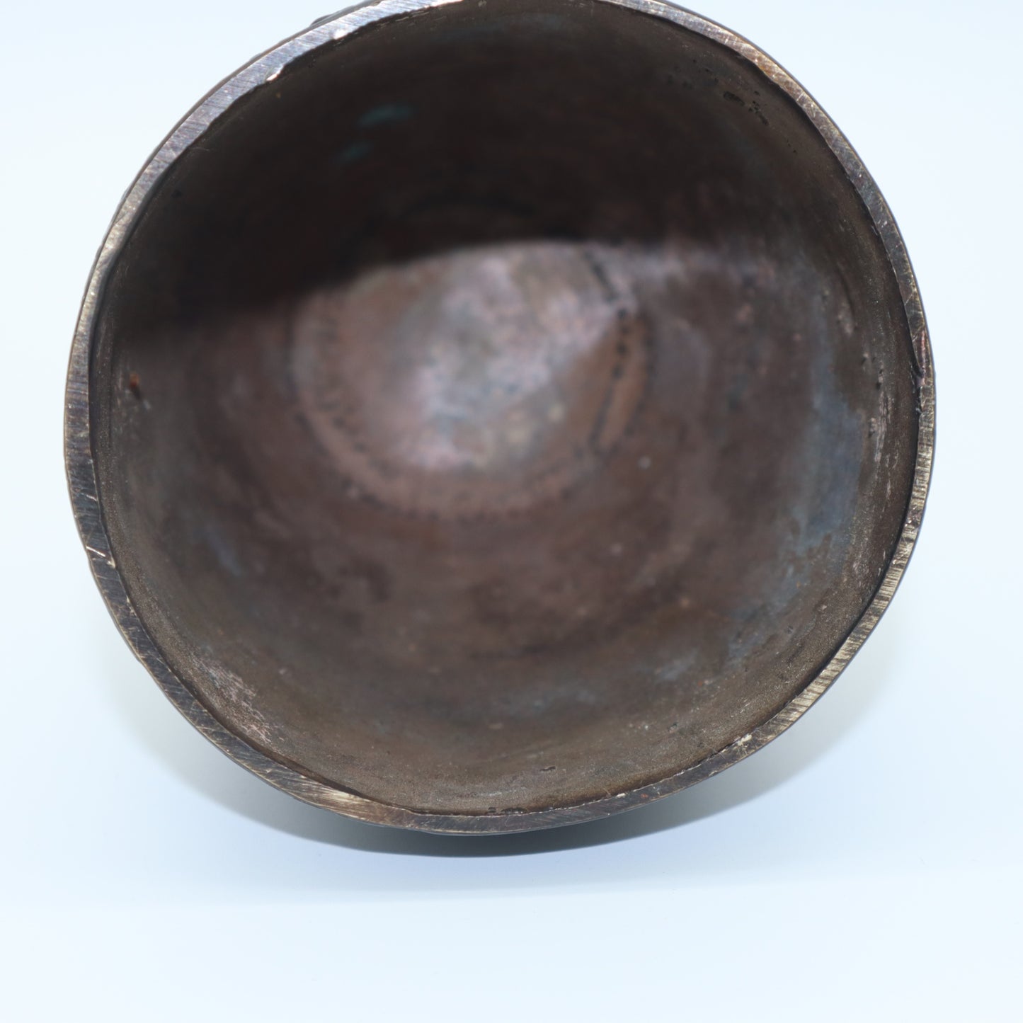 Zen Bell Temple Antique Asian Chinese Tibetan Brass Buddhist