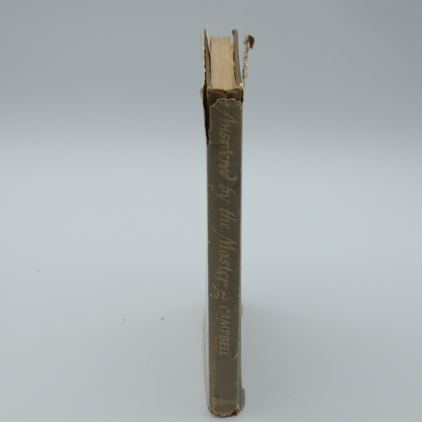 Answered by The Master by R.C. Campbell HBDJ 1951