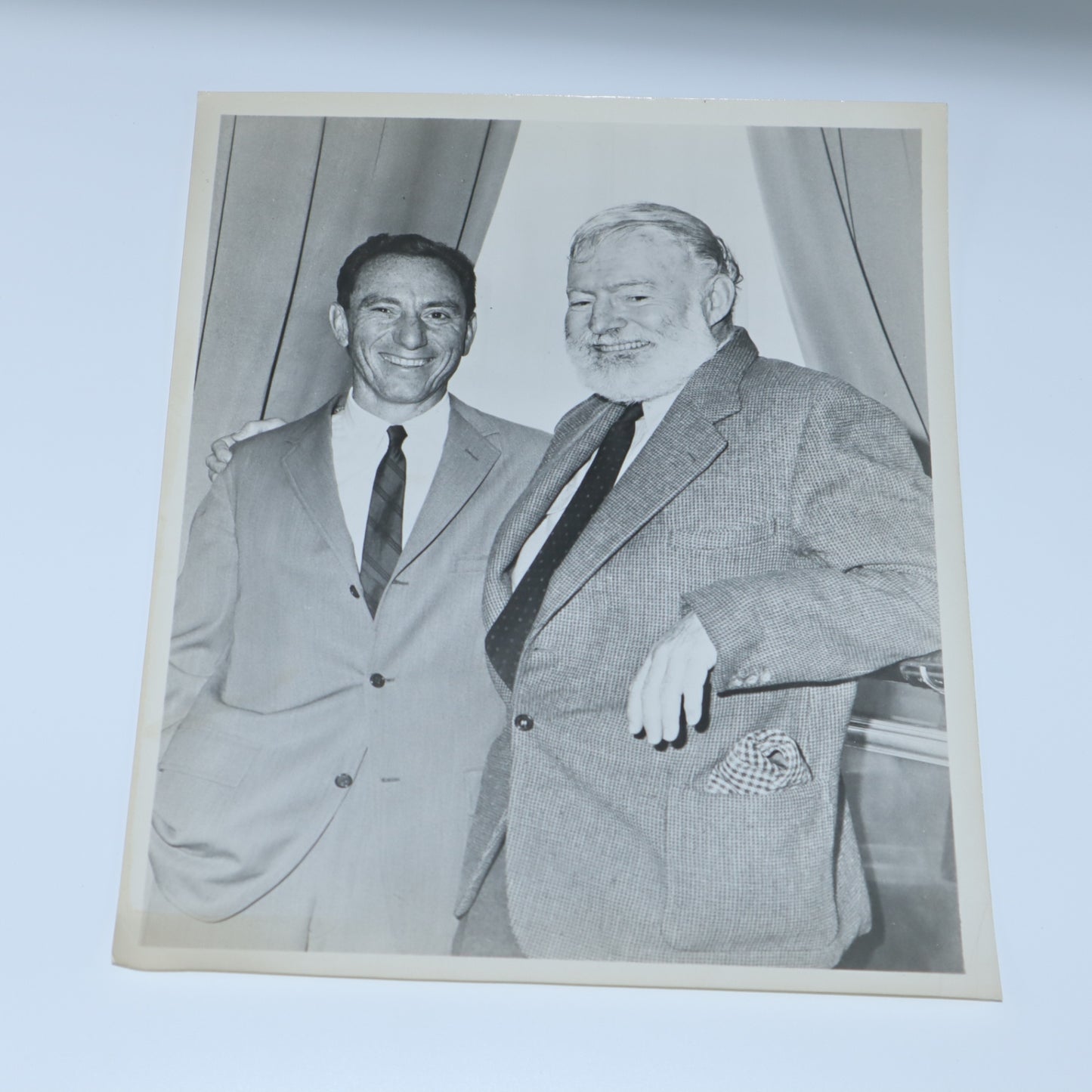 Ernest Hemingway and A.E. Hotchner