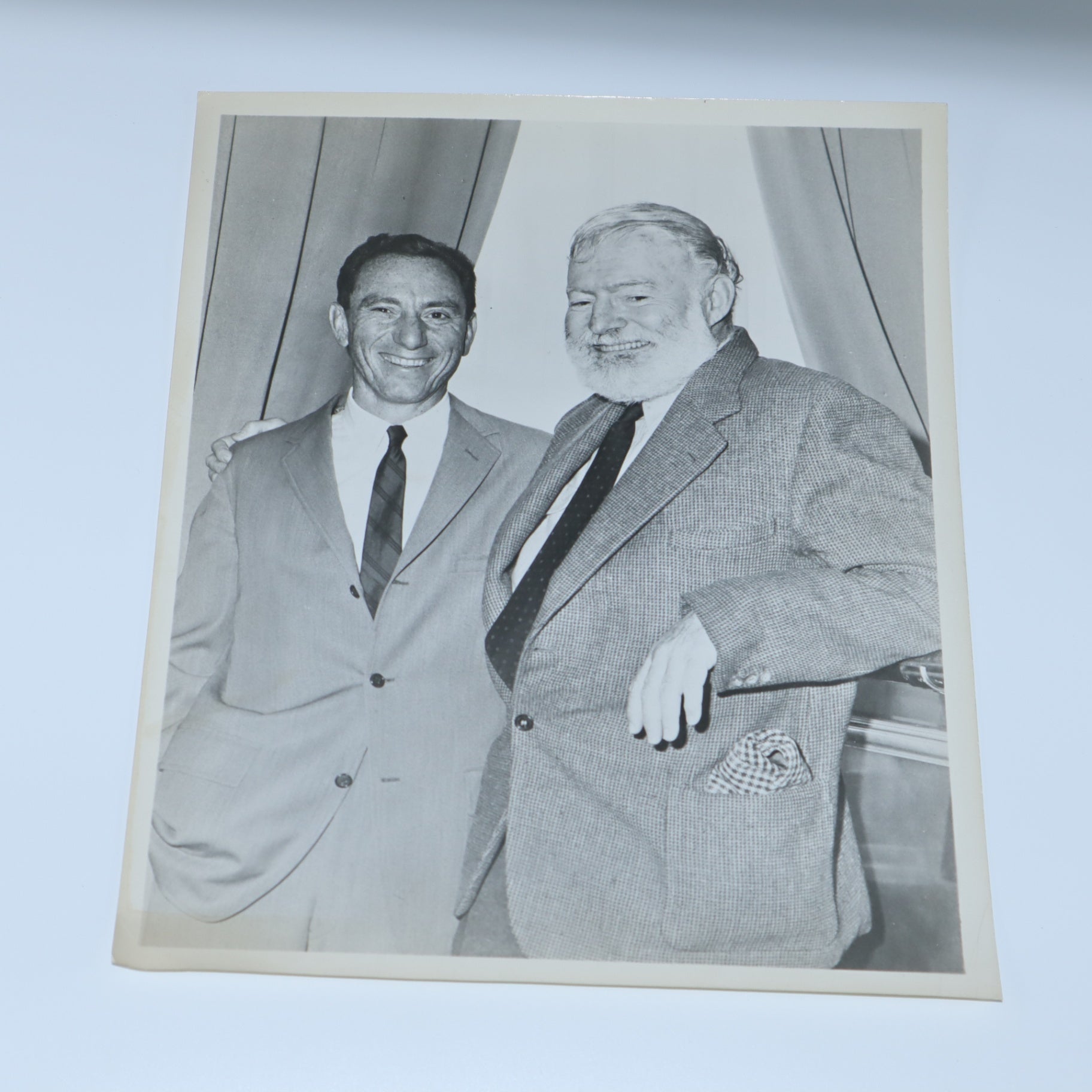 Ernest Hemingway and A.E. Hotchner
