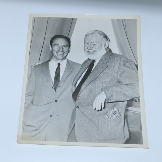 Ernest Hemingway and A.E. Hotchner