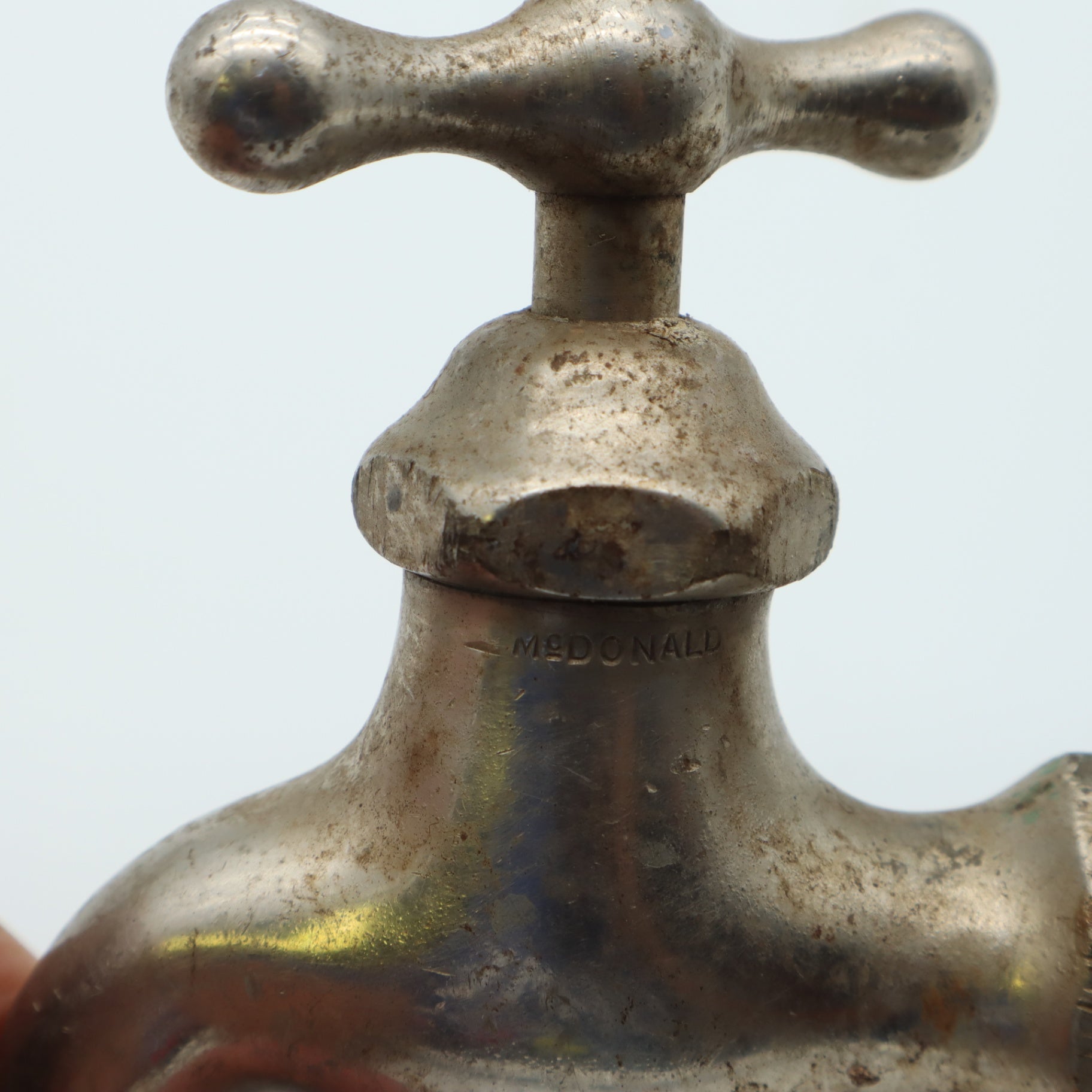 McDonald silver color spigot