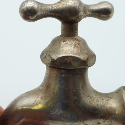 McDonald silver color spigot