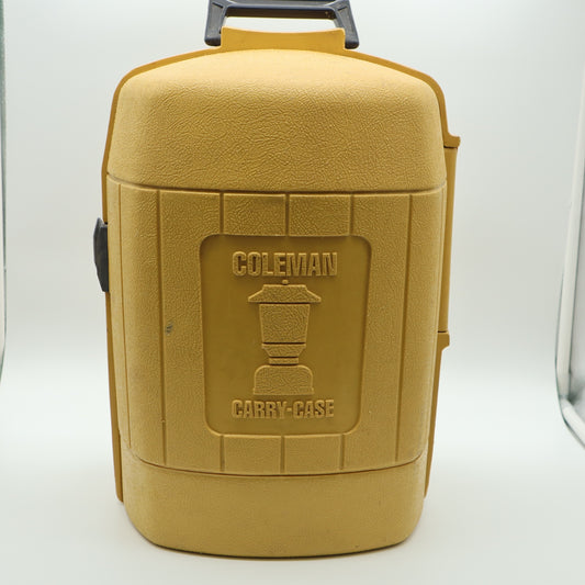 Coleman Lantern 220H Double Mantle Lantern in Yellow Clamshell Case UNTESTED