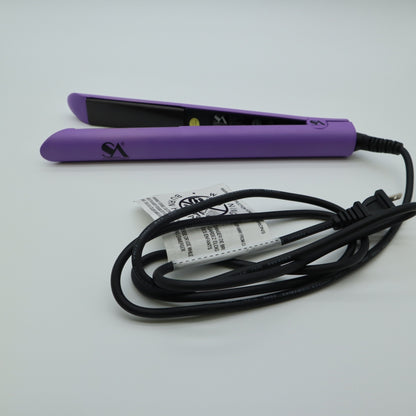 Straight Ahead Bionic Pro Ceramic Flat Iron purple Hair Styler