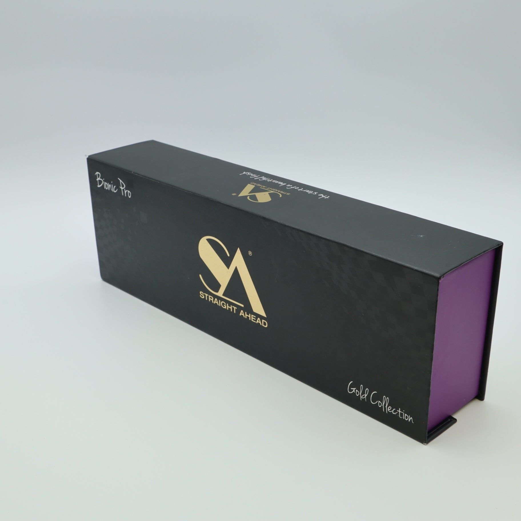 Straight Ahead Bionic Pro Ceramic Flat Iron purple Hair Styler
