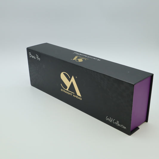 Straight Ahead Bionic Pro Ceramic Flat Iron purple Hair Styler