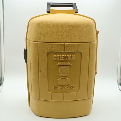 Coleman Lantern 220H Double Mantle Lantern in Yellow Clamshell Case UNTESTED