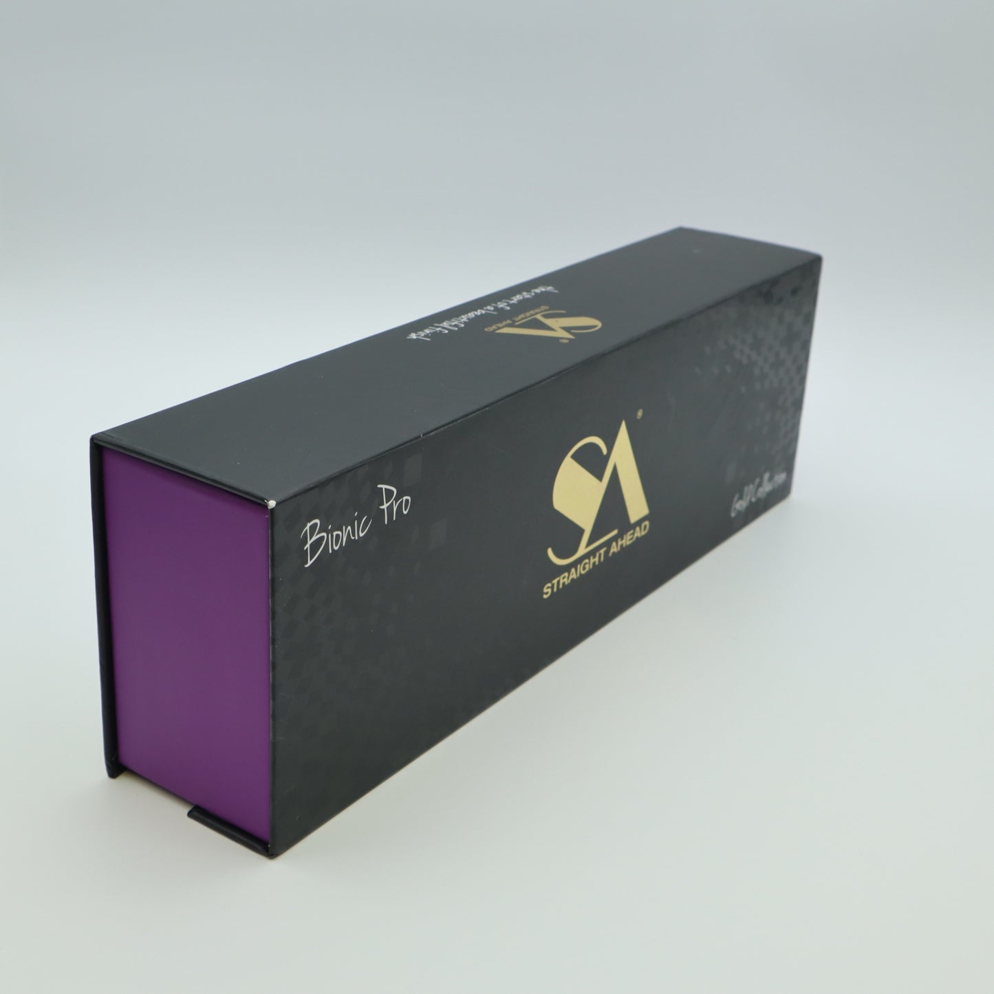 Straight Ahead Bionic Pro Ceramic Flat Iron purple Hair Styler