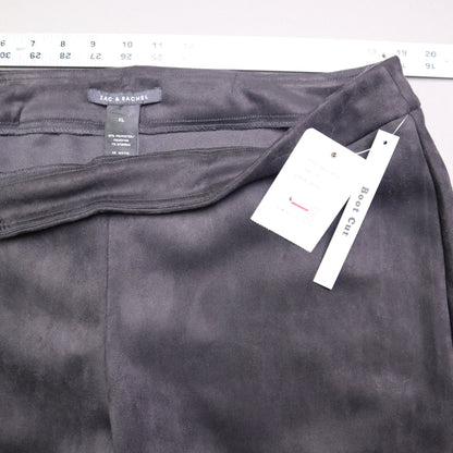 Zac and Rachel Black Boot Cut Stretchy Pants XL NWT 