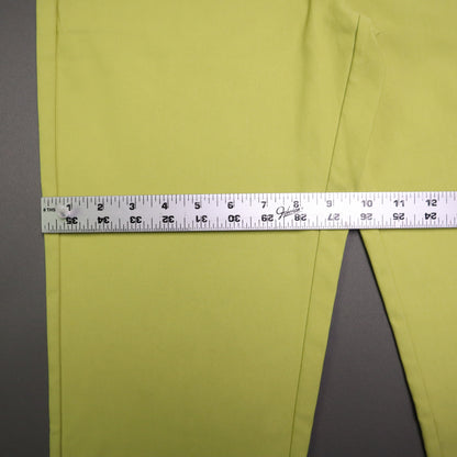 Wasabi Orange Fashion Village Pull-On Capri Pants with Pockets